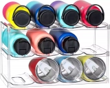 Maximize Your Space with the 3 Tier Stackable Water Bottle Organizer
