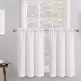Chyhomenyc Faux Linen Kitchen Curtains: A Perfect Blend of Style and Functionality