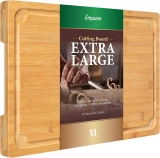 Discover the Empune Extra Large Bamboo Cutting Board