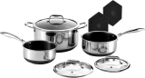 A Comprehensive Review of the HexClad Hybrid Nonstick 6-Piece Pot Set