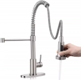 Review of the HGN Kitchen Faucet with Pull Down Sprayer