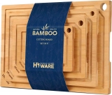 The Ultimate Review of Hiware Extra Large Bamboo Cutting Boards Set