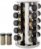 Unlocking the Flavor: The Kamenstein 20 Jar Revolving Countertop Spice Rack