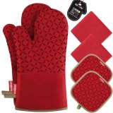 Expert Review of the KEGOUU Oven Mitts and Pot Holders Set