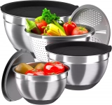 Explore the Versatility of Mixing Bowls with Airtight Lids