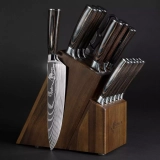 Complete Review of the SENKEN 16-Piece Acacia Wood Knife Block Set