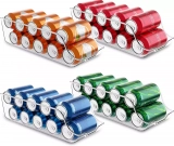 Maximize Your Kitchen Space with the Utopia Kitchen Clear Soda Can Organizer