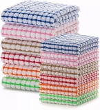 Discover the Versatility of ZHMZ 100% Cotton Kitchen Towels and Dishcloths Set